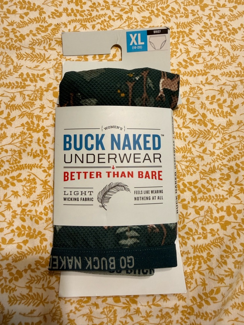 Duluth Trading Co Buck Naked Briefs in Forest Green